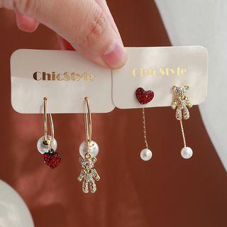 Non-matching Bear Earring