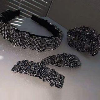 Rhinestone Head Band / Hair Clip / Scrunchie