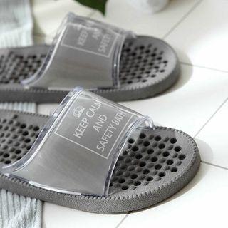 Lettering Bath Slippers