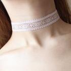 Lace Choker / Bow Accent Choker