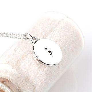 Semicolon Necklace