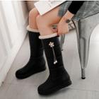 Embellished Padded Snow Tall Boots