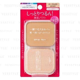 Shiseido - Aqualabel Moist Puudarry Powder Foundation Spf 20 Pa++ (#oc20) (refill) 11.5g