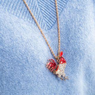 Chicken Pendant Necklace