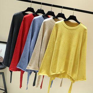 Strap Knit Pullover