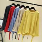 Strap Knit Pullover