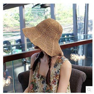 Cloche Straw Hat