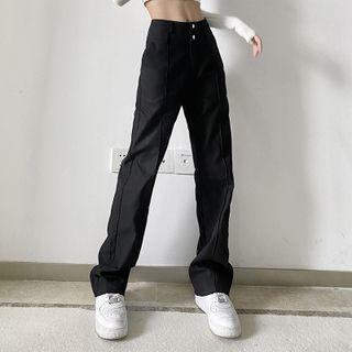 High Waist Loose Fit Pants