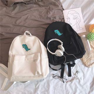 Dinosaur Printed Accent Backpack