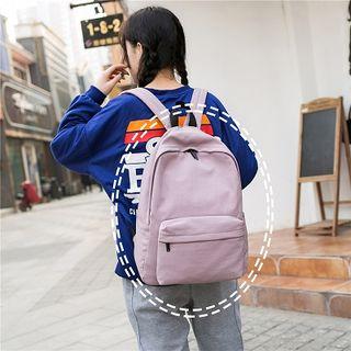 Plain Color Backpack