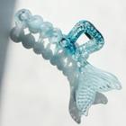 Mermaid Tail Hair Claw Blue - One Size