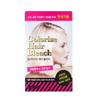 Aritaum - Colorize Hair Bleach: Powder 10g + Oxidizing Lotion 300ml 2pcs