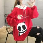 Panda Applique Hoodie