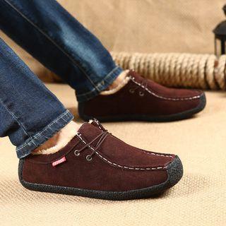 Stitching Lace Up Causal Shoes