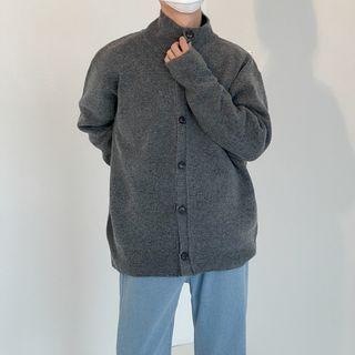 Knit Button-up Jacket