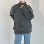 Knit Button-up Jacket