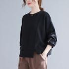 Asymmetrical Zip Sweatshirt