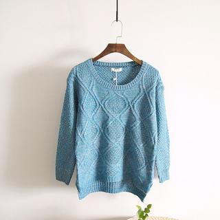 M Lange Cable Knit Sweater