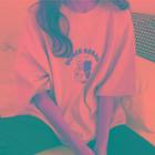 Round Neck Print T-shirt