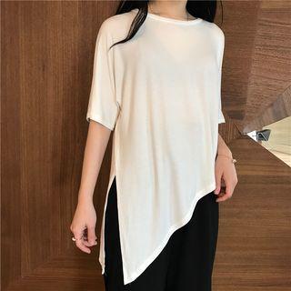 Bow Waist Short-sleeve T-shirt