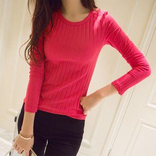 Plain Long Sleeve Top