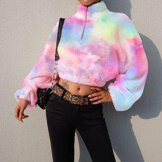 Tie Dye Zip Jacket / Pullover