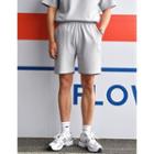 Wrinkle-free Textured Shorts