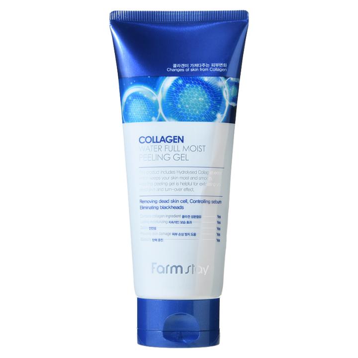 Farm Stay - Collagen Water Full Moist Peeling Gel 180ml 180ml