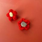 Embroidered Brooch / Flower Hair Tie / Hair Clip / Bracelet / Stud Earring / Drop Earring / Clip-on Earring