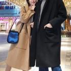 Couple Matching Open Front Hooded Coat