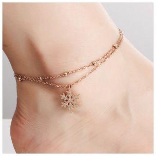 Snowflake Anklets