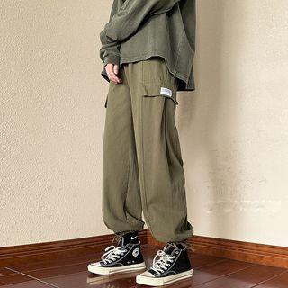 Mid Rise Cargo Baggy Pants