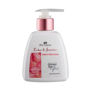 Pattrena - Oriental Thai Spa Hand & Nail Cream (lotus & Jasmine) 250g
