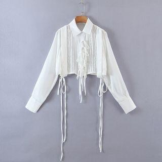 Fringed Crop Shirt