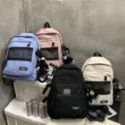 Mesh Pocket Backpack / Charm / Set