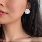 Flower Acrylic Earring 1 Pair - One Size