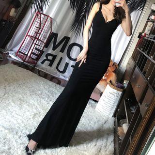 Midi Sheath Evening Gown