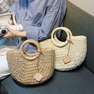 Straw Handbag / Bag Charm / Set