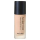 Tonymoly - Double Cover Foundation Spf37 Pa+++ 30g (5 Colors) #p02 Petal