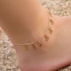 Perforated Heart Anklet