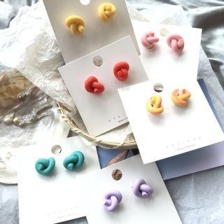 Knot Soft Clay Earring