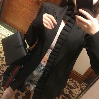 Open Front Blazer As Shown In Figure - One Size