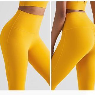 High Waist Leggings / Crop Tank Top / Crop Camisole Top