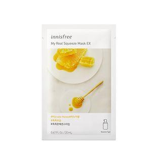 Innisfree - My Real Squeeze Mask Ex - 14 Types Manuka Honey