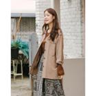 Cotton Field Jacket With Sash