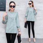 3/4-sleeve A-line Shirt