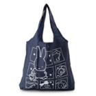Miffy Eco Shopping Bag With Pouch (navy) One Size