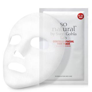 So Natural - Centella Facial Thin Mask 1pc 23ml