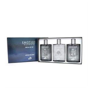 The Flower Men - Emotion Classic Set: Skin 160ml + Skin 160ml + Lotion 160ml 3pcs