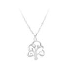925 Sterling Silver Tree Pendant With Necklace